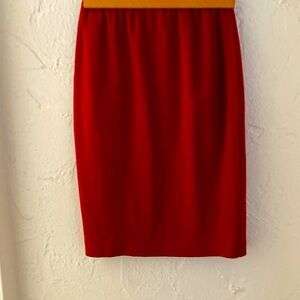 Wool pencil skirt Dana Buchman vintage 90s Small